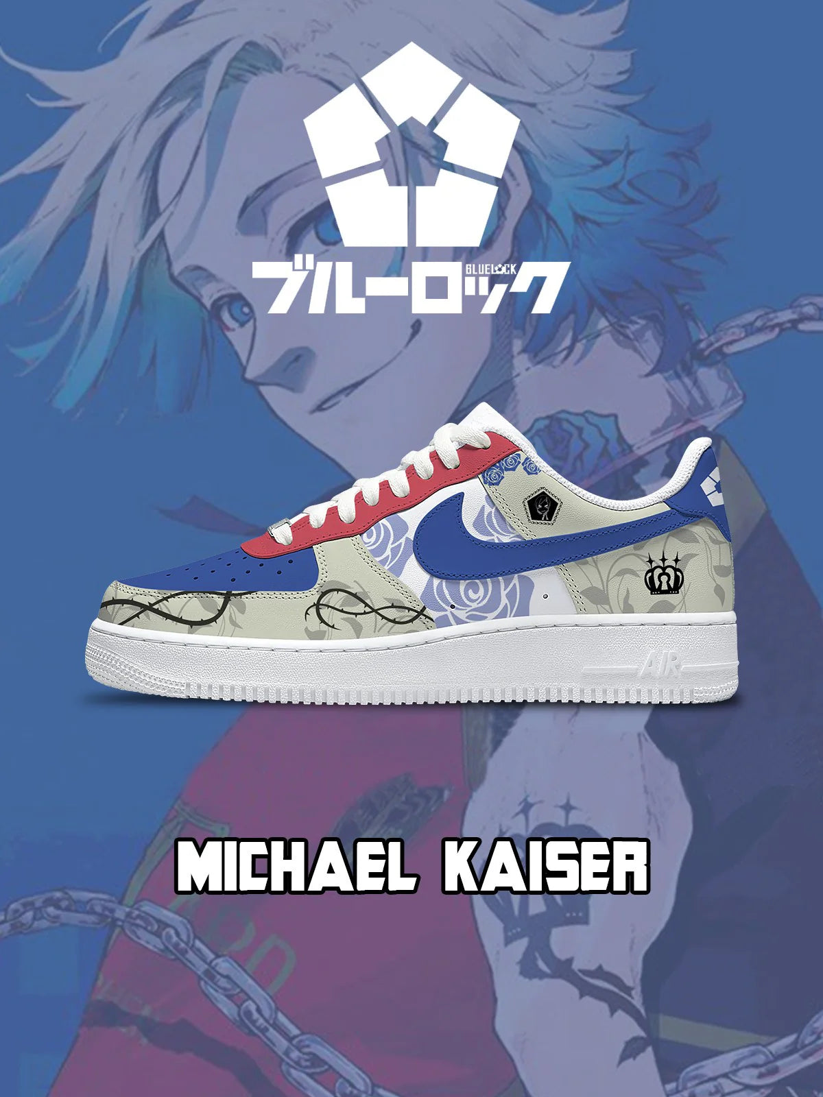 Michael Kaiser Blue Lock AF1