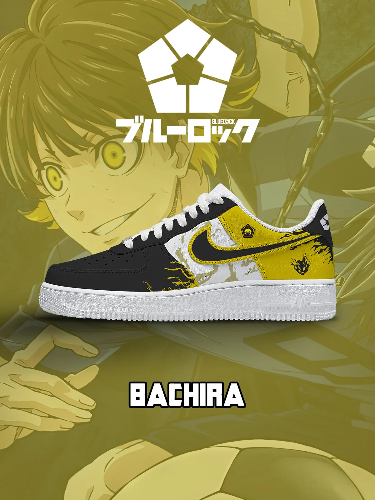 Bachira Meguru Blue Lock AF1