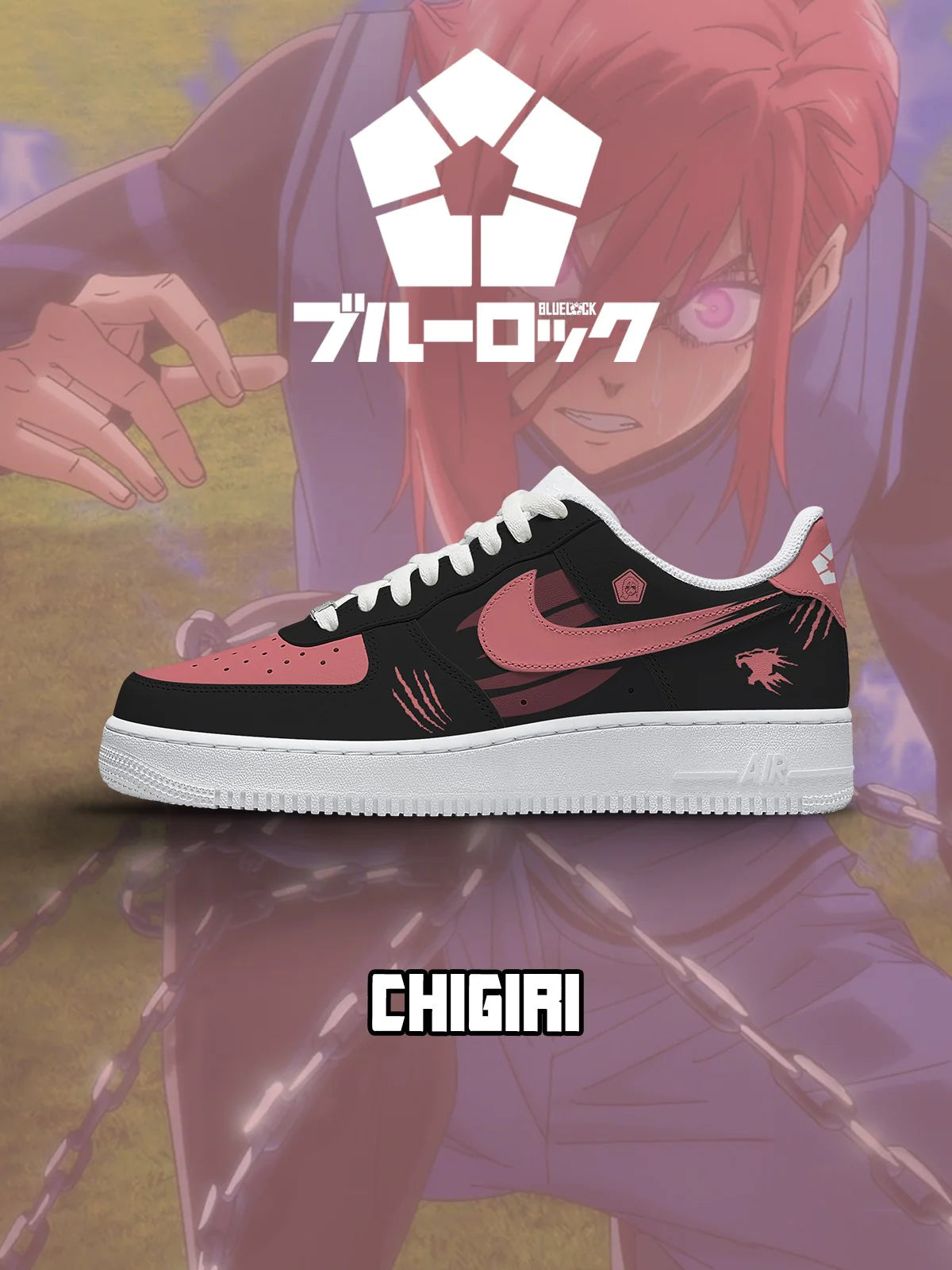 Chigiri Hyoma Blue Lock AF1