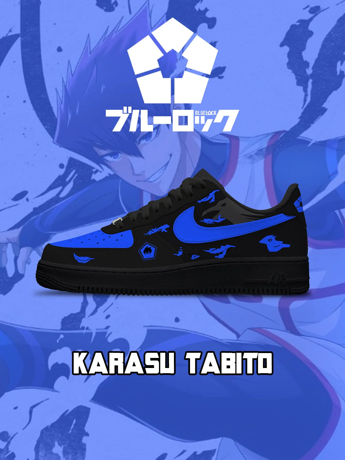 Karasu Tabito Blue Lock AF1