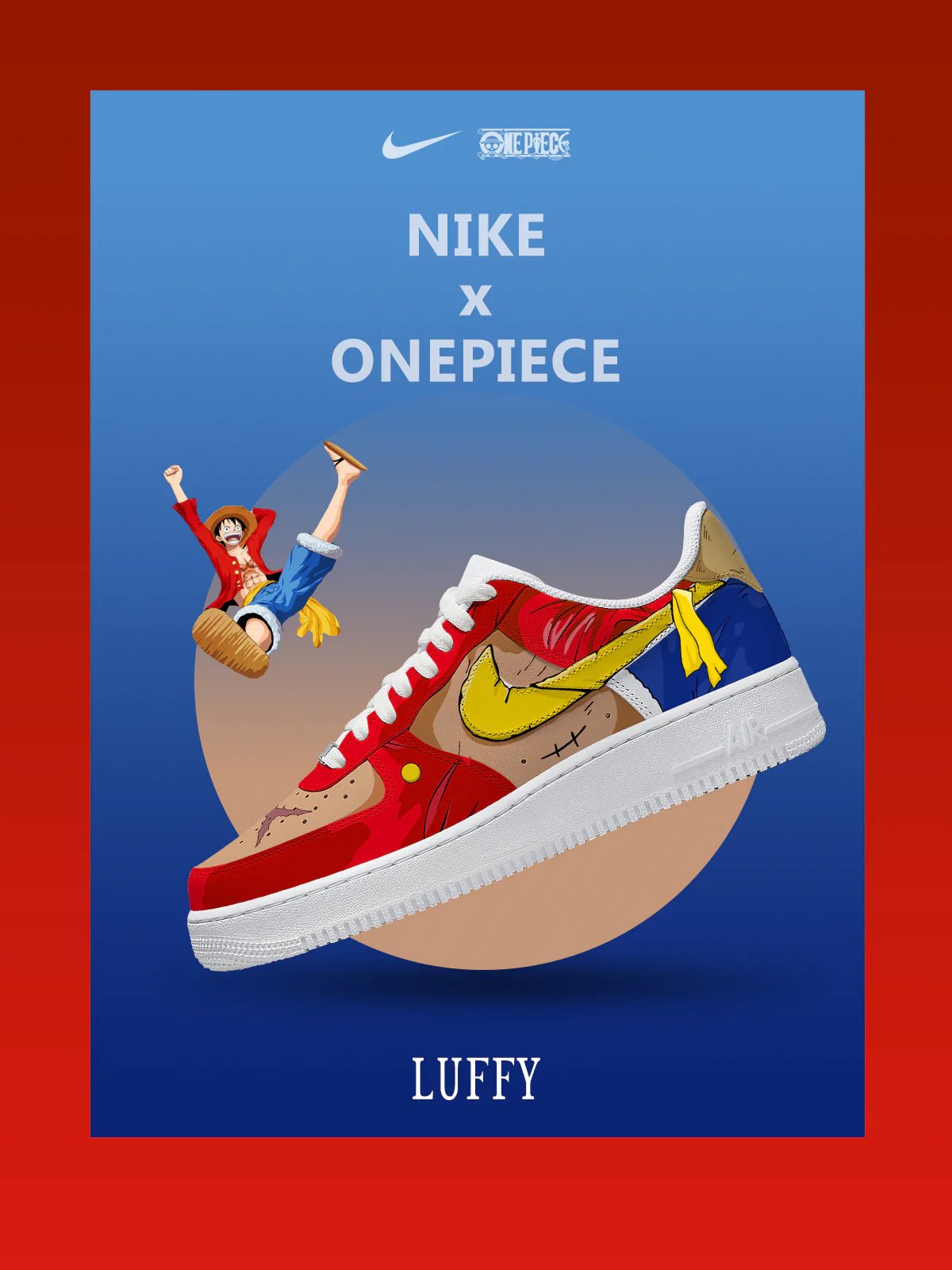 MONKEY D. LUFFY AF1 V3